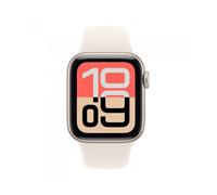 Apple Watch SE 3 GPS con Caja de Aluminio en Blanco Estrella de 40 mm y Correa Deportiva Blanco Estrella-Talla M/L.Monitores de entreno y sueño,Monitor de frecuencia Cardiaca, Pantalla Siempre Activa