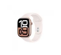 Smartwatch apple watch series 10 gps 46mm rose gold case light blush sport band m - l