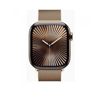 Smartwatch apple watch series 10 gps + cell 42mm golden titanium milanese loop m - l