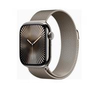 Smartwatch apple watch series 10 gps + cell 42mm natural titanium milanese loop m - l