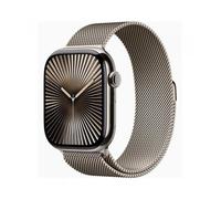 Smartwatch apple watch series 10 gps + cell 46mm natural titanium milanese loop s - m
