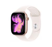 Apple Watch Series 11 GPS 46mm Caja de Aluminio Oro Rosa con Correa Deportiva Rosa Rubor M/L