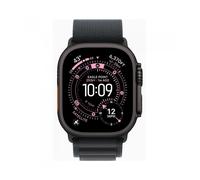 Apple Watch Ultra 3 GPS + Cellular, reloj prémium para running y multideporte con caja de titanio resistente de 49 mm y Correa Loop Alpine negra - Talla M. Monitores avanzados de salud y entreno