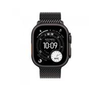 Smartwatch apple watch ultra 3 gps + cellular 49mm black titanium case black titanium milanese loop - m