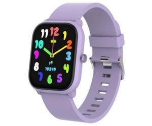 Smartwatch Celly KIDSWATCHBT Bluetooth 1.39" Digital Lila Para niños Juegos Notificaciones