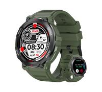 Smartwatch Chronus 1.39", llamadas Bluetooth, asistente de voz, ritmo card?aco, IP68, rastreador deportivo impermeable, verde