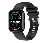 Smartwatch Cool Cascais Silicona Negro (Llamadas, Salud, Deporte)