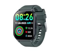 Smartwatch Cool Pantalla Amoled Curved Silicona Gris Oscuro (Llamadas, Salud, Deporte)