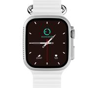 Reloj inteligente MaxCom Ecowatch 2 1.95" TFT IP67 Plata Banda Silicona Naranja/Blanco 230mAh