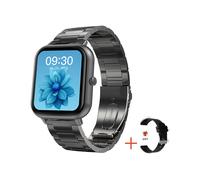 Smartwatch for Men and Women Call Function 1.83" Fitness Tracker Heart Rate Blood Pressure Sleep Tracker IP68 Waterproof (Black)