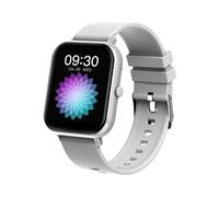 Smartwatch for Men and Women Call Function 1.83" Fitness Tracker Heart Rate Blood Pressure Sleep Tracker IP68 Waterproof (Silver)