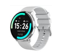 Smartwatch for Men and Women, Sports Watch, Heart Rate Monitoring, Large Screen, Bluetooth Calls (Silver)