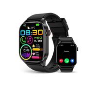 Smartwatch for men and women, with Bluetooth calling, 2.04-inch AMOLED screen and blood pressure monitor.