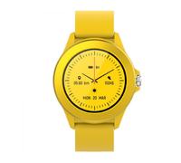 Smartwatch forever colorum cw-300/ notificaciones/ frecuencia cardíaca/ amarillo