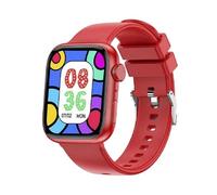 Smartwatch Forever IGo Watch 3 JW-500 Bluetooth 5.0 Rojo Pantalla IPS Salud y Deporte