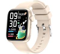 Smartwatch Forever IGo Watch 3 JW-500/ Notificaciones/ Frecuencia Cardíaca/ Marfil