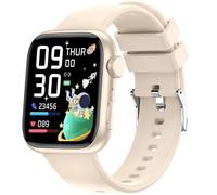 Smartwatch Forever IGo Watch 3 JW-500/ Notificaciones/ Frecuencia Cardíaca/ Marfil