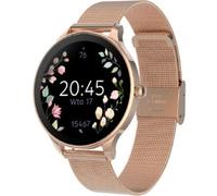 Forever Velora SB-306 Bluetooth 38,2mm AMOLED Oro Rosa IP67 Pulsómetro Monitor Sueño Mujer