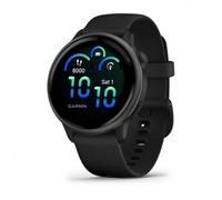 Garmin Vívoactive 6, Smartwatch con GPS, Pantalla AMOLED, Funciones Esenciales de Salud, Entrenamientos de Movilidad, Entrenamiento avanzado del sueño y hasta 11 días de autonomía, Negro