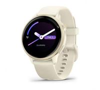 Garmin Vívoactive 6, Smartwatch con GPS, Pantalla AMOLED, Funciones Esenciales de Salud, Entrenamientos de Movilidad, Entrenamiento avanzado del sueño y hasta 11 días de autonomía, Blanco