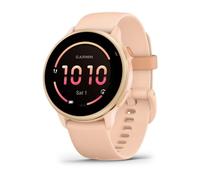 Smartwatch Garmin vívoactive 6 AMOLED 8GB Rosa GPS Pulso Oxímetro 42mm 11 días