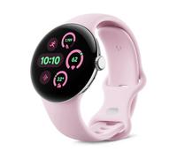 Google Pixel Watch 3 (41 mm) - Caja en Color Plata Pulida - Correa en Color Rosa Cuarzo - Wi-Fi