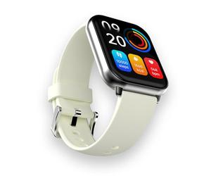 Smartwatch HiFuture Zone 2 Blanco Plateado 1,96"