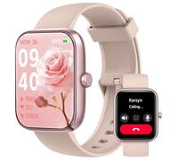 Smartwatch Hombre Mujer, Reloj Inteligente Llamadas Bluetooth IP68 Sumergible, 120+ Deportivos Modos Smart Watch 1.83"HD con Podómetro, Pulsómetro Monitor de Sueño, Pulsera Actividad Regalo, Rosa