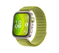 HUAWEI WATCH FIT 4 Pro Verde Nylon/Cristal de Zafiro y Titanio/Hasta 10 Días de Batería/Conexión con Android & iOS