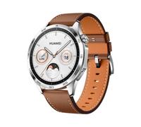 Smartwatch Huawei Watch GT 4 Bluetooth GPS AMOLED 1.43" Acero Marrón + funciones salud