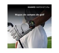 Huawei - WATCH GT5 Pro 46mm 3,63 cm (1.43") AMOLED Digital 466 x 466 Pixeles Negro GPS (satélite)