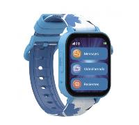 Cefa Toys Reloj Inteligente Holawatch X Plus Blue Android Azul. concCorreas Intercambiables, Protector de Pantalla y GPS. Un Reloj Inteligente Que revolucionará la comunicación con tu Hijo