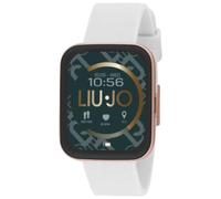 Smartwatch LIU JO LUXURY VOICE SLIM SWLJ092 Silicona Blanco Gold Rose