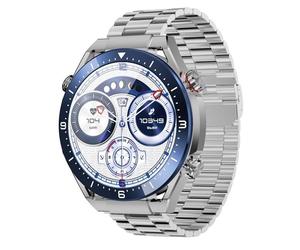 Smartwatch MaxCom Ecowatch1 Bluetooth plata/azul monitorización cardíaca y sueño