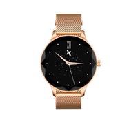 Smartwatch MaxCom FW52 Diamond Bluetooth + control de salud avanzado + doble correa dorada y rosa