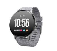 Smartwatch - Muvit iO Health Custom, Táctil IPS 1.3", Autonomía 5-7 días, Pulsómetro, Bluetooth, Negro