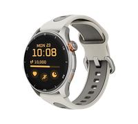 Smartwatch myPhone Watch Adventure gris cálido, gran batería de 360 mah, hasta 14 días con una sola carga, 1,43 pulgadas, con GPS, 50 modos deportivos, botón SOS, brújula, resistente al agua, Bluetoot
