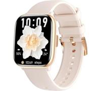 Smartwatch myPhone Watch Oro pastel/Rosa de té Batería grande de 230 mAh, una semana de autonomía, llamadas por Bluetooth, pantalla Amoled grande de 1,75 pulgadas, resistencia IP67, varios modos de de
