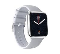 Reloj smartwatch myphone pastel silver gray