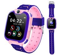 Smartwatch niñas Teléfono, 16 juegos, reloj para niños, conversación bidireccional, cámara, música, reloj despertador, grabadora, calculadora, reloj inteligente para niños para regalos de 3-14 niñas