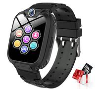 Smartwatch Niños Musica MP3 - Reloj Inteligente Niño 7 Juegos - Reloj del Teléfono, Reloj Inteligente Niña, Reloj de Cámara Alarma, Realiza Llamadas, Regalos Inteligentes para Niños, Smart Watch Niña