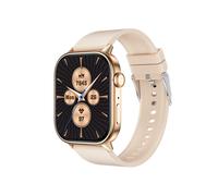 Smartwatch Qx17 con GPS, brújula y 100 contactos, bloqueo de contraseña (amarillo)