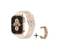 Smartwatch Qx17 con GPS, brújula y 100 contactos, bloqueo de contraseña (amarillo)