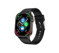 Smartwatch Qx17 con GPS, brújula y 100 contactos, bloqueo de contraseña (negro)