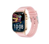 Smartwatch Qx17 con GPS, brújula y 100 contactos, bloqueo de contraseña (rosa)