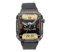 Smartwatch, Reloj Inteligente Bluetooth5.2 Carga Magnética de 1,85 Pulgadas para Caminar Diariamente (BLACK)