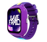 SaveFamily Iconic Plus 2 4,52 cm (1.78") 40 mm Digital Pantalla táctil 4G Violeta Wifi GPS (satélite)