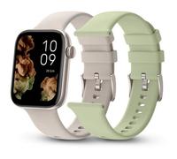 Smartwatch SPC Smartee Duo 2 9650B/ Notificaciones/ Frecuencia Cardíaca/ Blanco/ Incluye Correa Extra