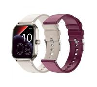 Smartwatch spc smartee duo 3/ notificaciones/ frecuencia cardíaca/ blanco (9657B)