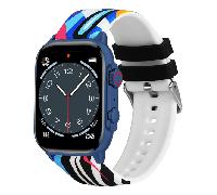 smartwatch trevi t-fit 458 a smart fitness band amoled mwc metal bl